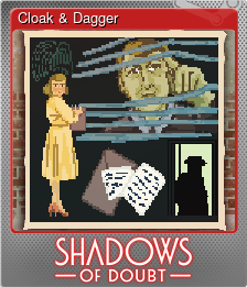 Series 1 - Card 5 of 6 - Cloak & Dagger