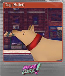 Series 1 - Card 5 of 6 - Dog (Bullet)