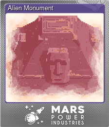 Series 1 - Card 3 of 5 - Alien Monument