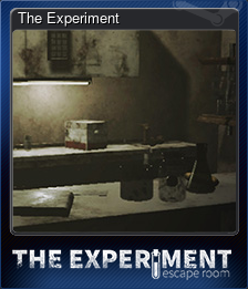 Series 1 - Card 4 of 5 - The Experiment