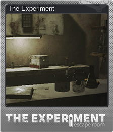 Series 1 - Card 4 of 5 - The Experiment