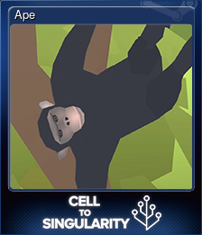 Series 1 - Card 5 of 5 - Ape