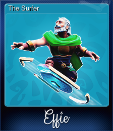 Series 1 - Card 5 of 7 - The Surfer