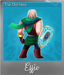 Series 1 - Card 3 of 7 - The Old Hero
