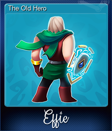 Series 1 - Card 3 of 7 - The Old Hero