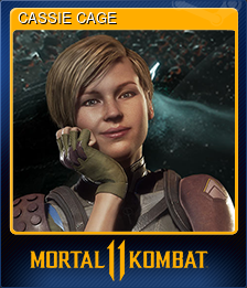 Series 1 - Card 1 of 13 - CASSIE CAGE