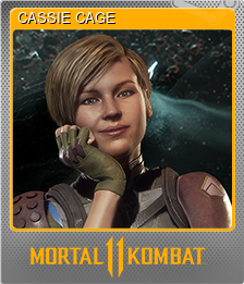 Series 1 - Card 1 of 13 - CASSIE CAGE