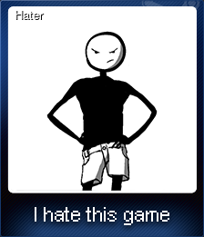 Series 1 - Card 1 of 7 - Hater