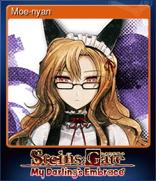 Series 1 - Card 5 of 8 - Moe-nyan