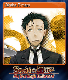 Series 1 - Card 1 of 8 - Okabe Rintaro