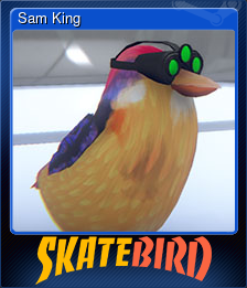 Series 1 - Card 10 of 14 - Sam King