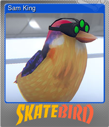 Series 1 - Card 10 of 14 - Sam King