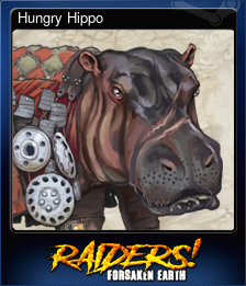 Series 1 - Card 4 of 6 - Hungry Hippo