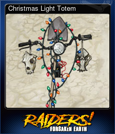 Series 1 - Card 3 of 6 - Christmas Light Totem