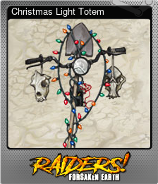 Series 1 - Card 3 of 6 - Christmas Light Totem