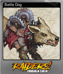 Series 1 - Card 6 of 6 - Battle Dog