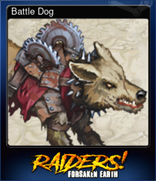 Series 1 - Card 6 of 6 - Battle Dog