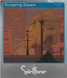 Series 1 - Card 5 of 6 - Sunspring Square