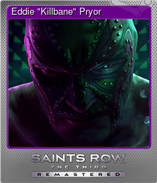 Series 1 - Card 2 of 7 - Eddie "Killbane" Pryor