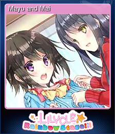 Series 1 - Card 5 of 12 - Mayu and Mai