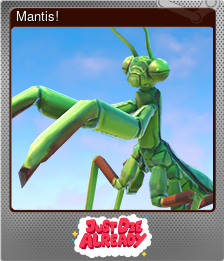 Series 1 - Card 8 of 9 - Mantis!