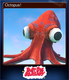 Series 1 - Card 6 of 9 - Octopus!