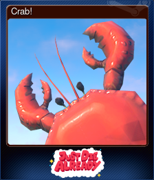 Series 1 - Card 5 of 9 - Crab!