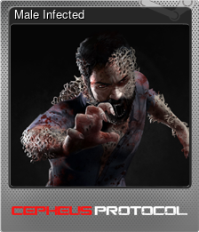 Series 1 - Card 5 of 6 - Male Infected