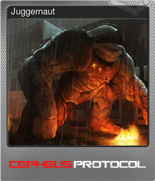 Series 1 - Card 4 of 6 - Juggernaut