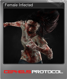 Series 1 - Card 3 of 6 - Female Infected