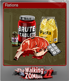 Series 1 - Card 2 of 7 - Rations
