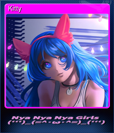 Series 1 - Card 2 of 5 - Kitty