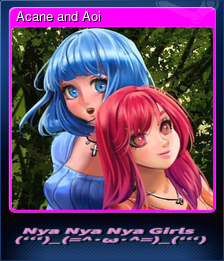 Series 1 - Card 5 of 5 - Acane and Aoi