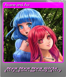 Series 1 - Card 5 of 5 - Acane and Aoi