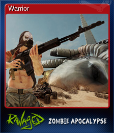 Series 1 - Card 1 of 7 - Warrior