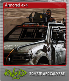 Series 1 - Card 6 of 7 - Armored 4x4