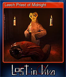 Series 1 - Card 5 of 11 - Leech Priest of Midnight