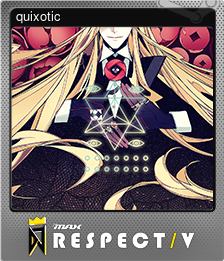 Series 1 - Card 6 of 9 - quixotic