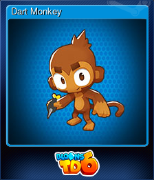 Series 1 - Card 1 of 10 - Dart Monkey