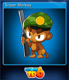Series 1 - Card 3 of 10 - Sniper Monkey