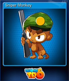 Series 1 - Card 3 of 10 - Sniper Monkey