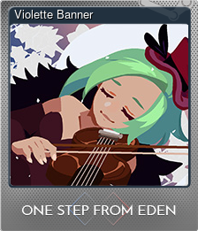 Series 1 - Card 14 of 15 - Violette Banner