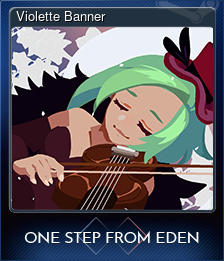 Series 1 - Card 14 of 15 - Violette Banner