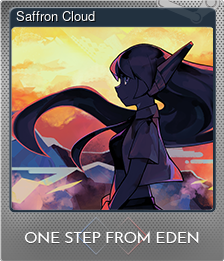 Series 1 - Card 10 of 15 - Saffron Cloud