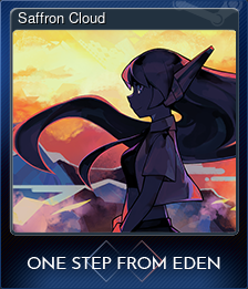 Series 1 - Card 10 of 15 - Saffron Cloud