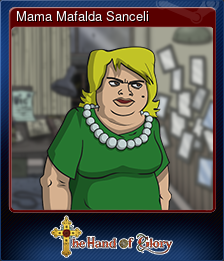 Series 1 - Card 10 of 15 - Mama Mafalda Sanceli