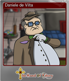 Series 1 - Card 9 of 15 - Daniele de Vilta