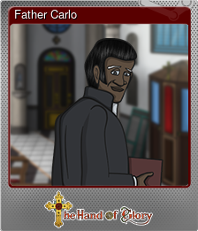 Series 1 - Card 12 of 15 - Father Carlo