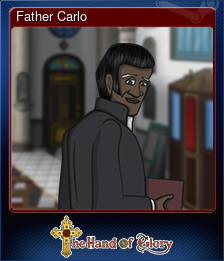 Series 1 - Card 12 of 15 - Father Carlo