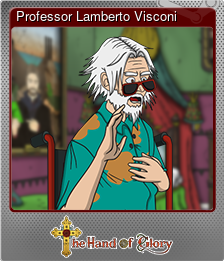 Series 1 - Card 8 of 15 - Professor Lamberto Visconi